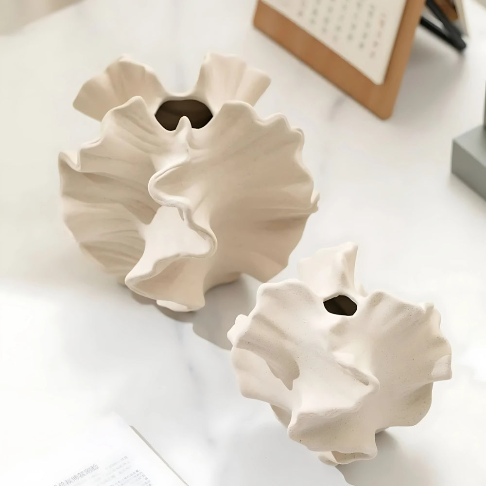 Korallen Artisan Keramik Vase