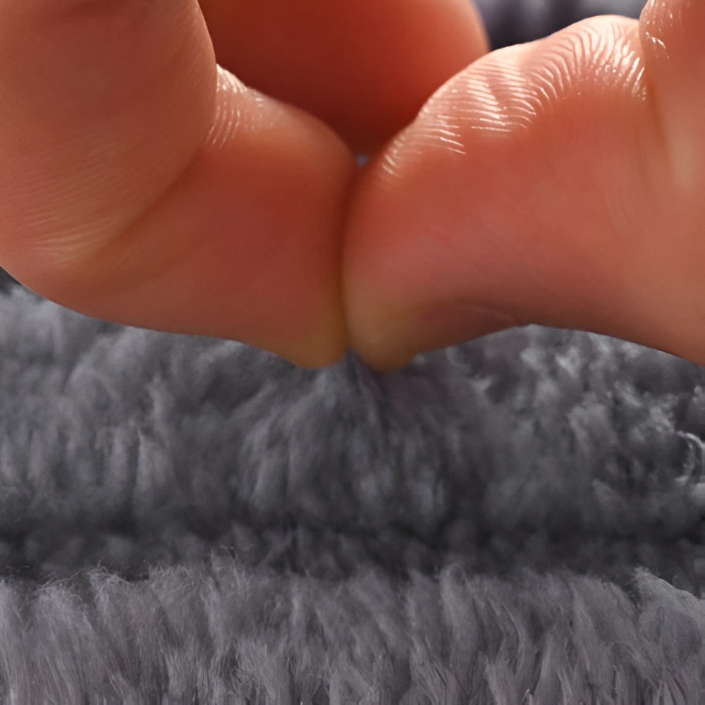 Lebendiger Gitter-Absorbierender Badteppich
