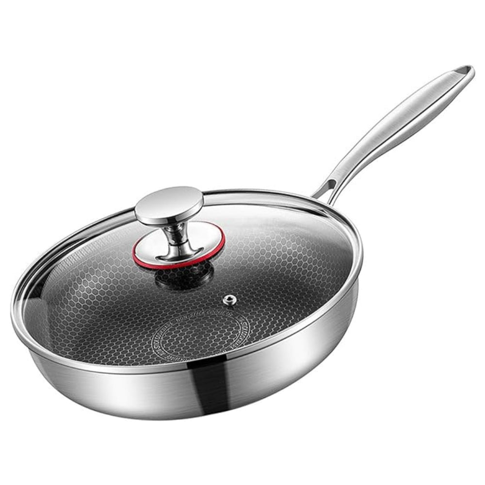 Edelstahl Titan Pfanne