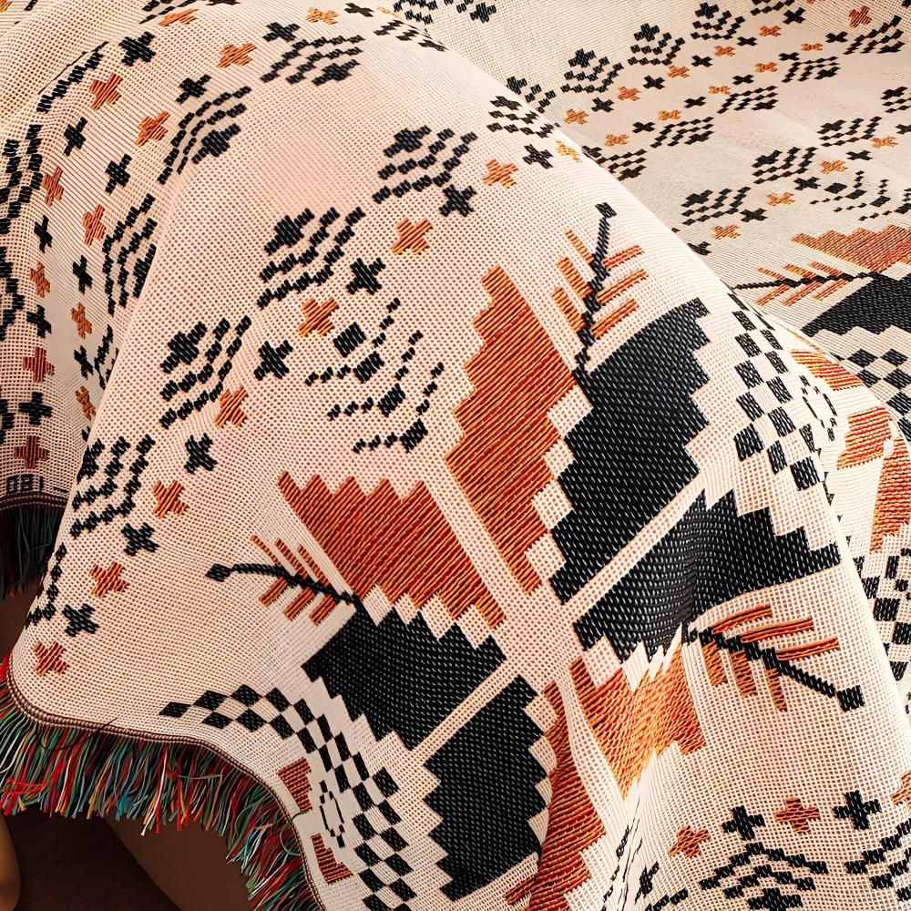 Marokkanisches Boho-Muster Picknickmatte