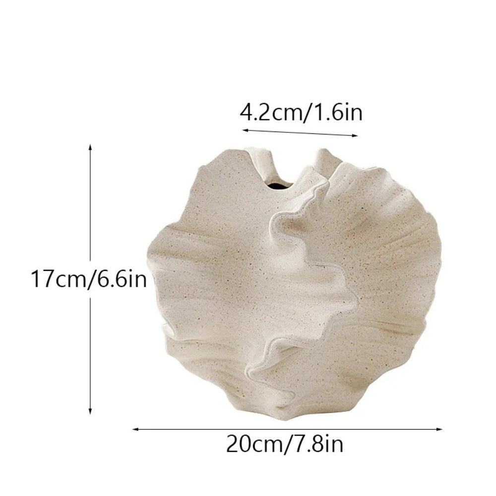 Korallen Artisan Keramik Vase