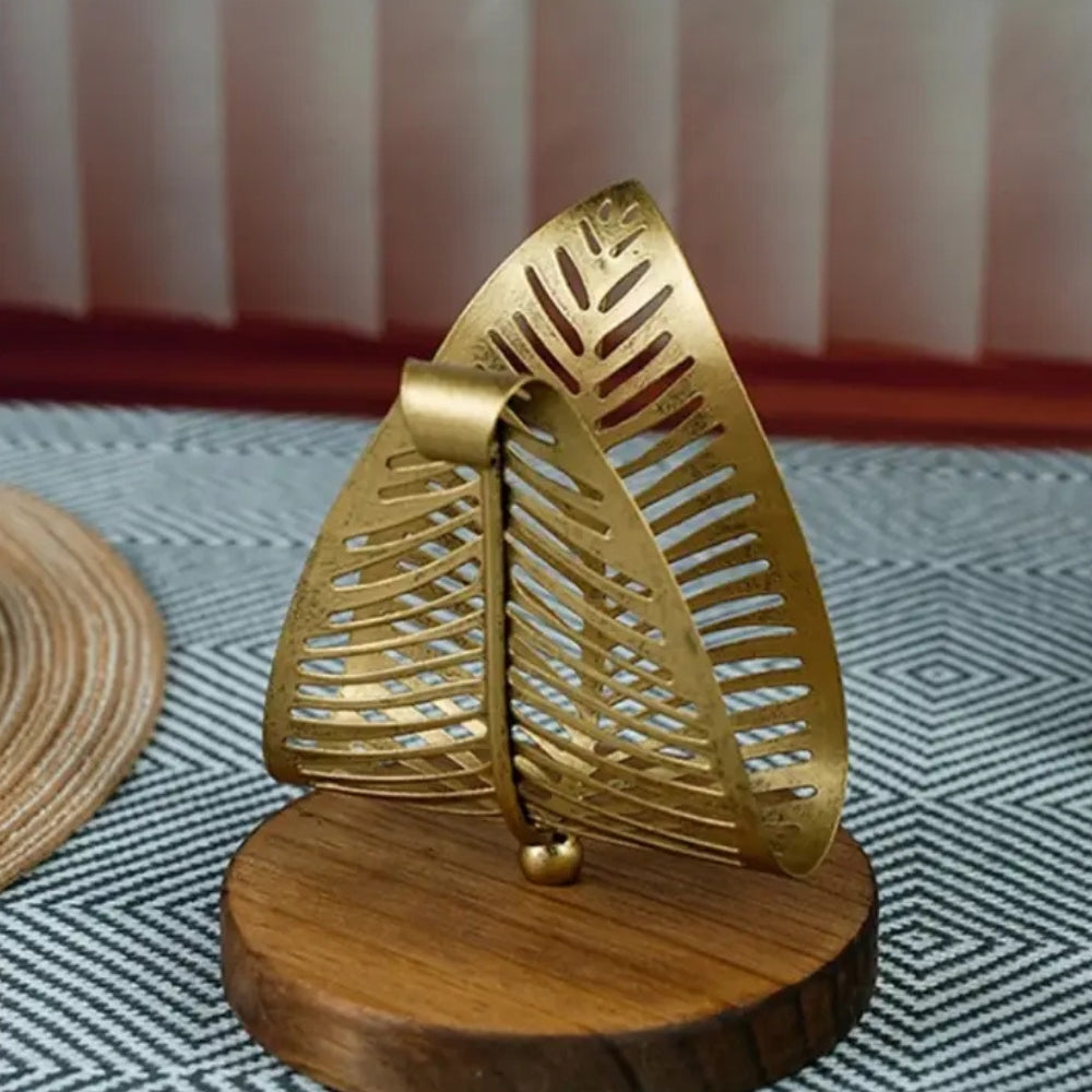 Tissue Holder in Eisenblatt-Form