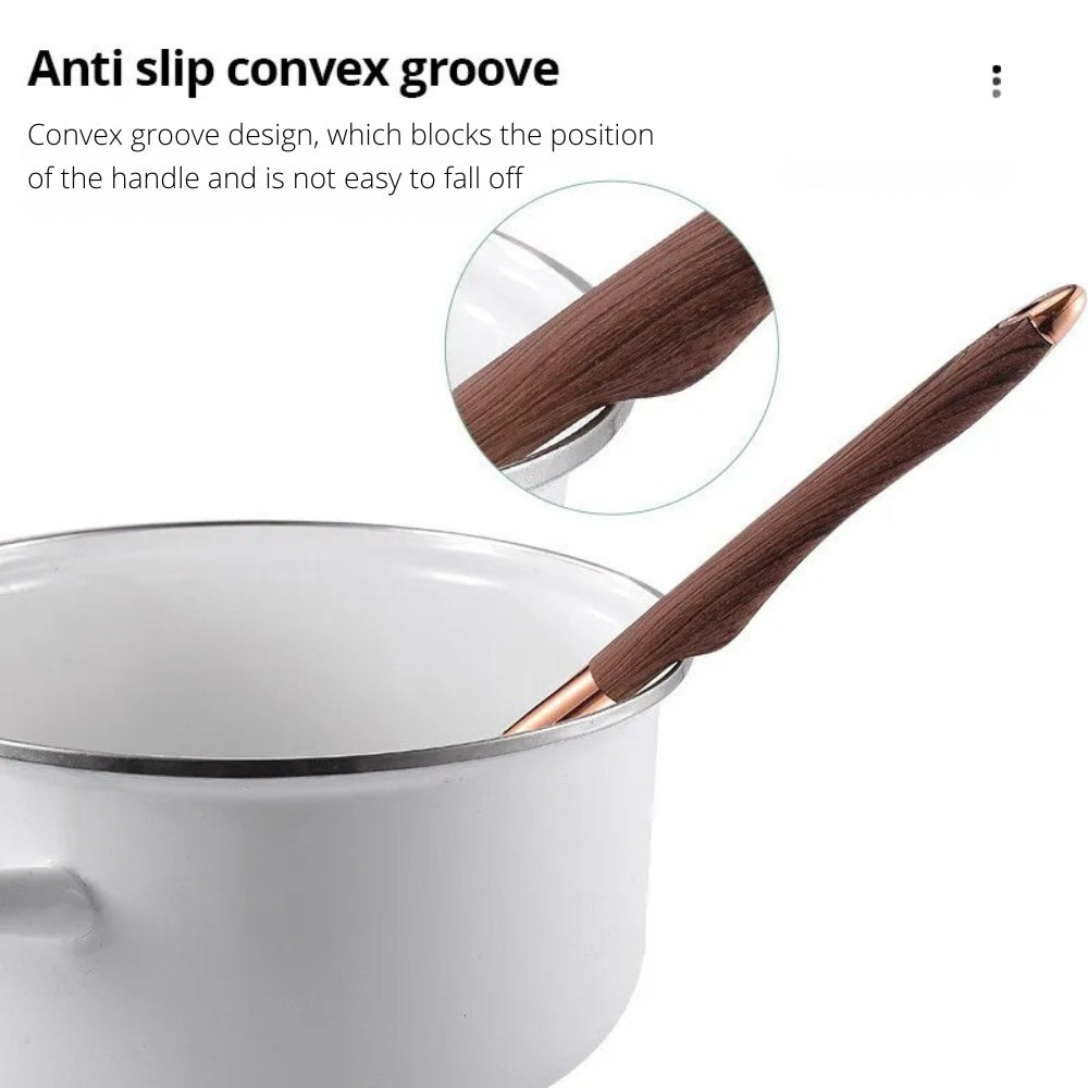Luxe Silikon Kochutensilien | 10-teiliges Set