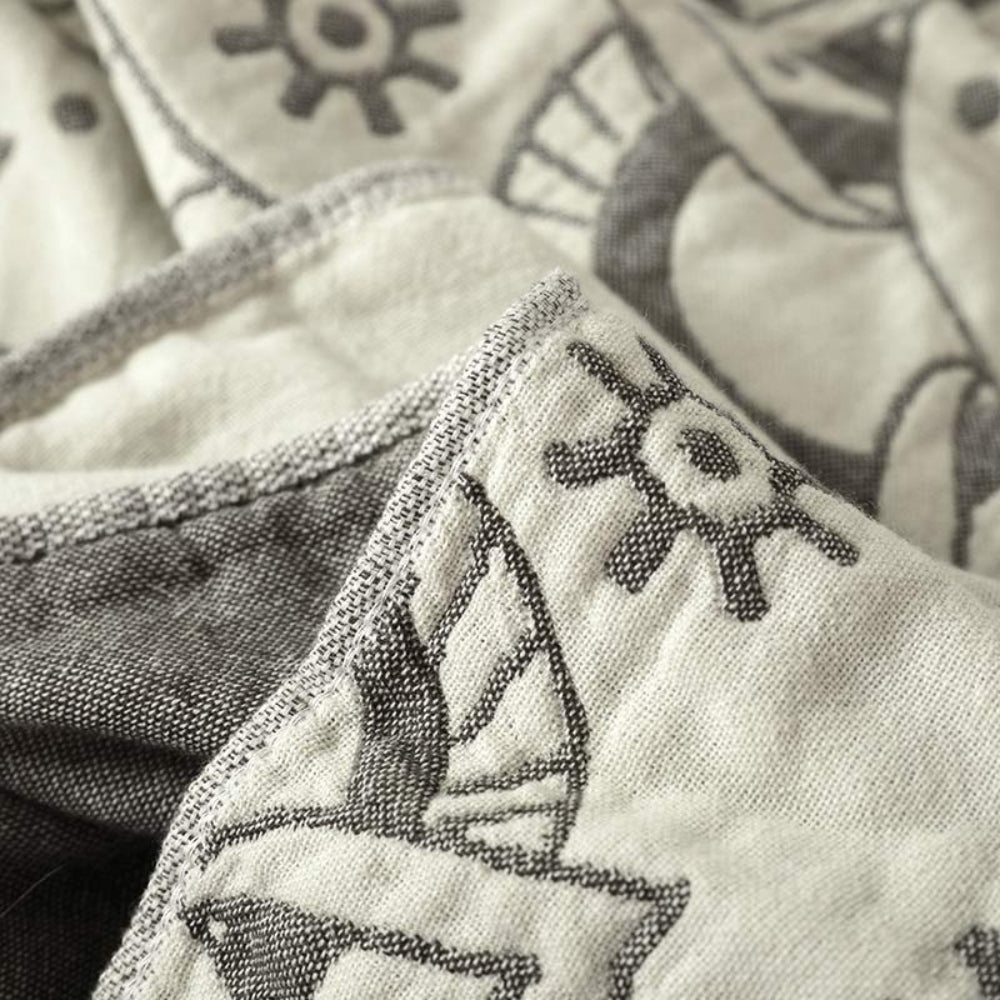 Mandala Kunstmuster Wendeblanket