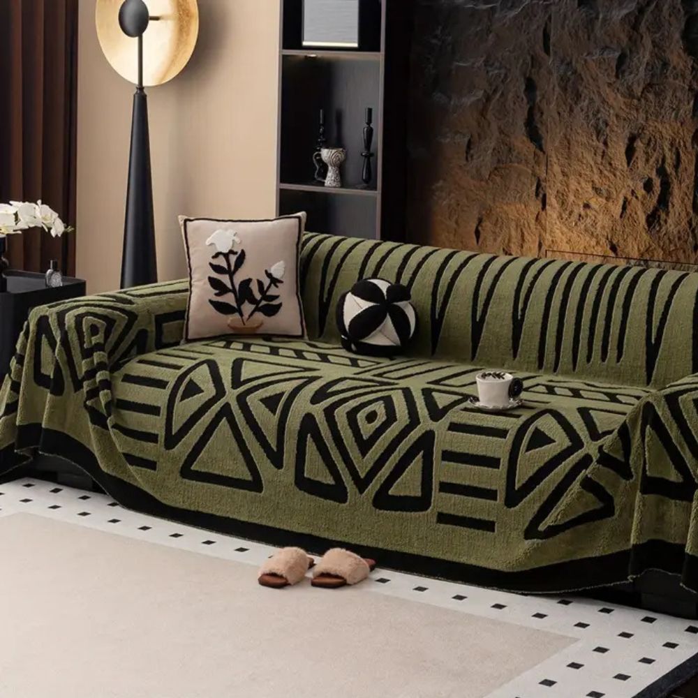 Luxuriöse Urban Maze Sofaabdeckung