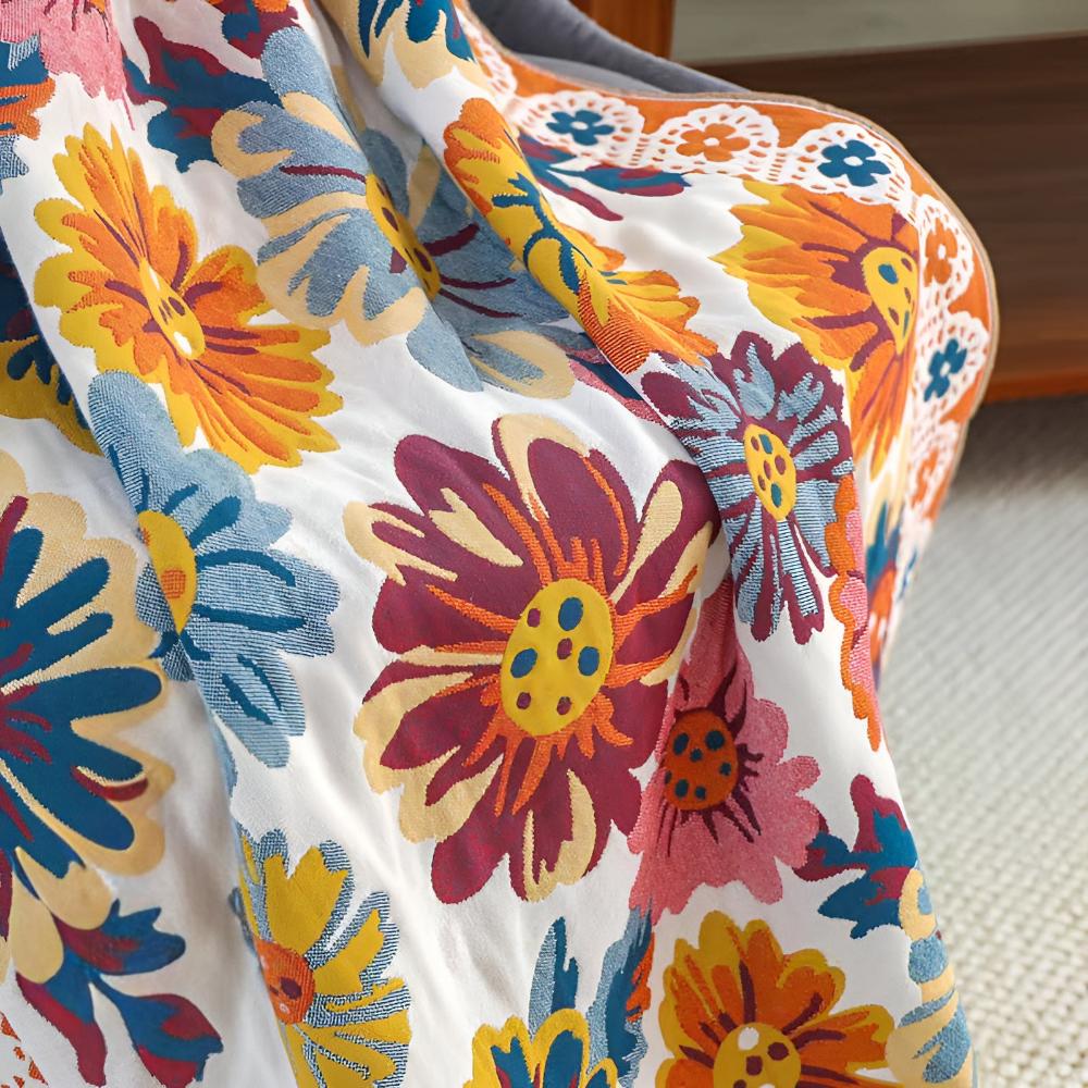 Floral Fiesta Badetuch