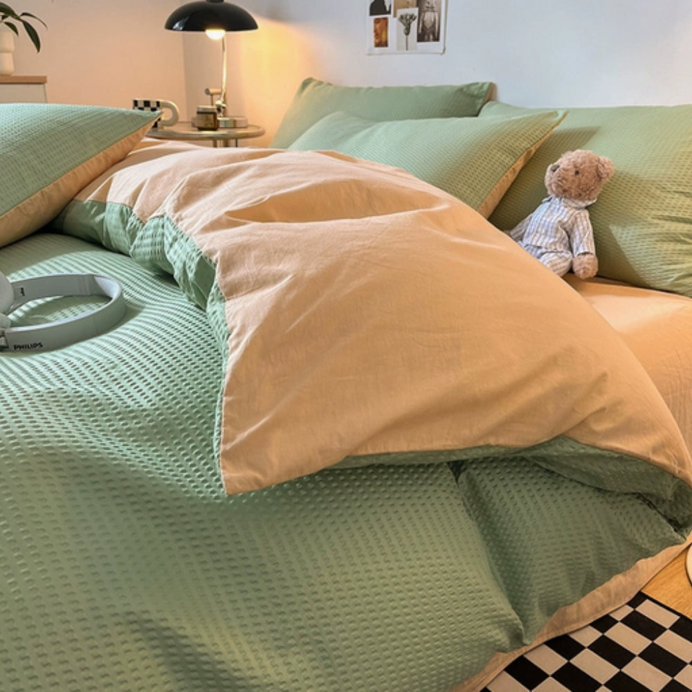 Beaumont Ultra-Soft Waffle Bettwäsche Set | 3-teiliges Set
