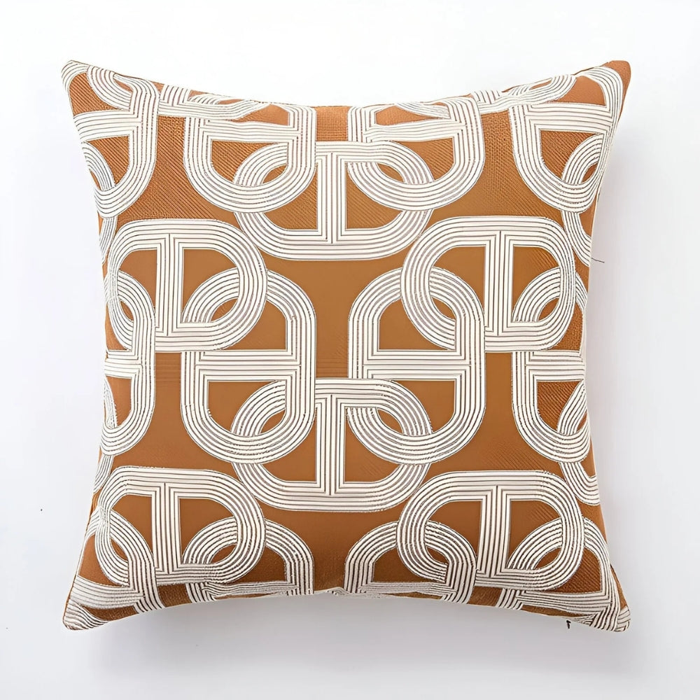 Moderne Interlock-Muster Kissenbezug