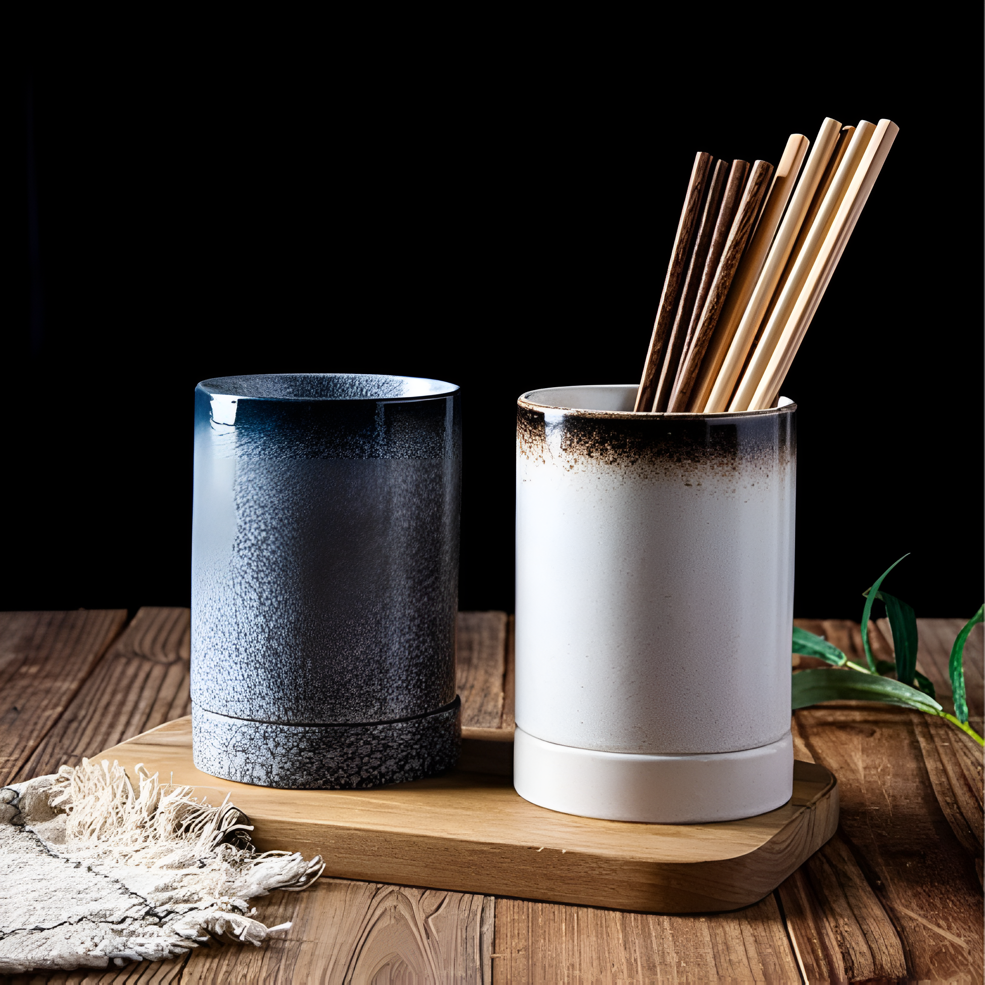 Utensilienhalter im japanischen Stil