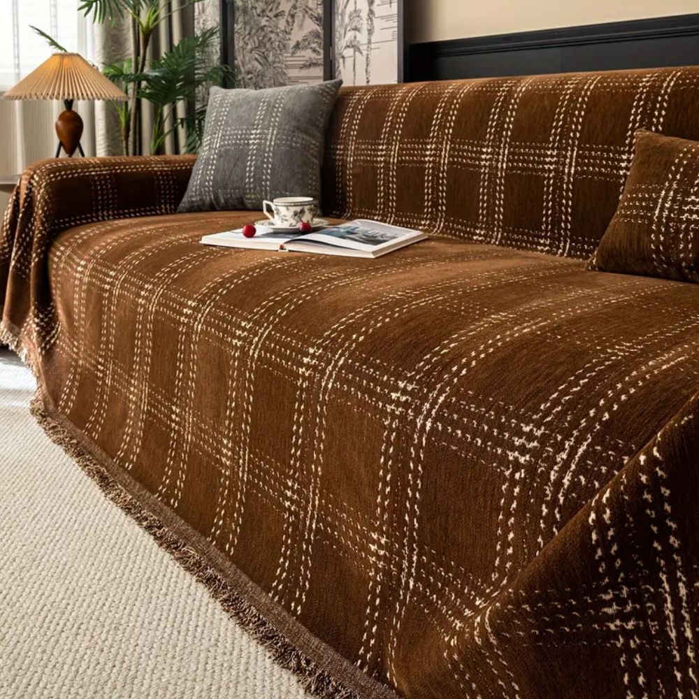 Chesterfield Plaid Sofabezug