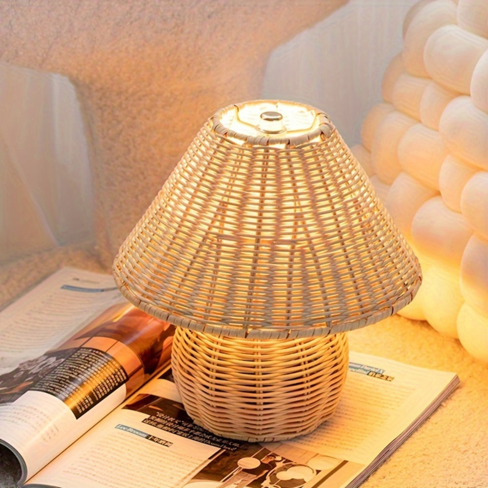Noya Rattan Tischlampe Wohnkultur