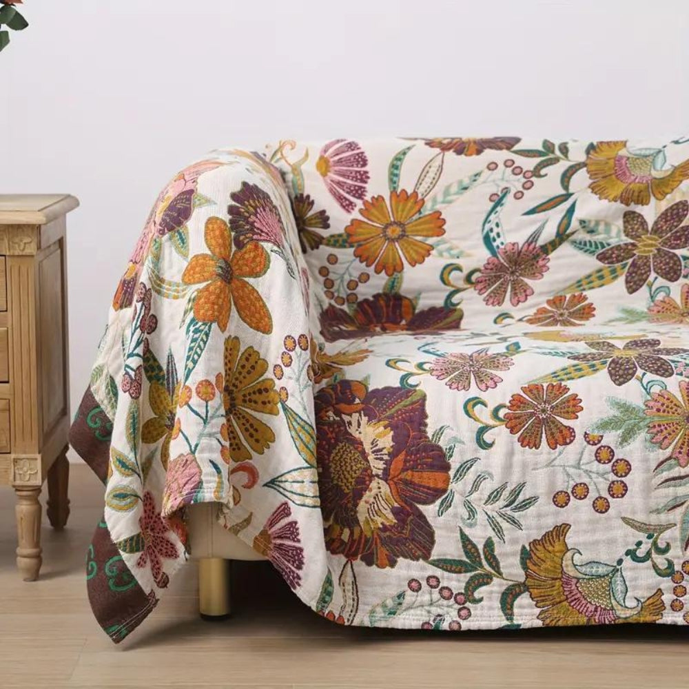 Charm Floral Decke Wurf