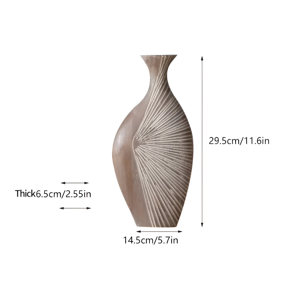 Sierra Grove Holzvase