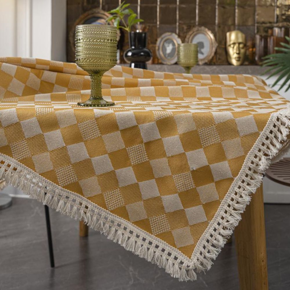 Heritage Karierte Tischdecke