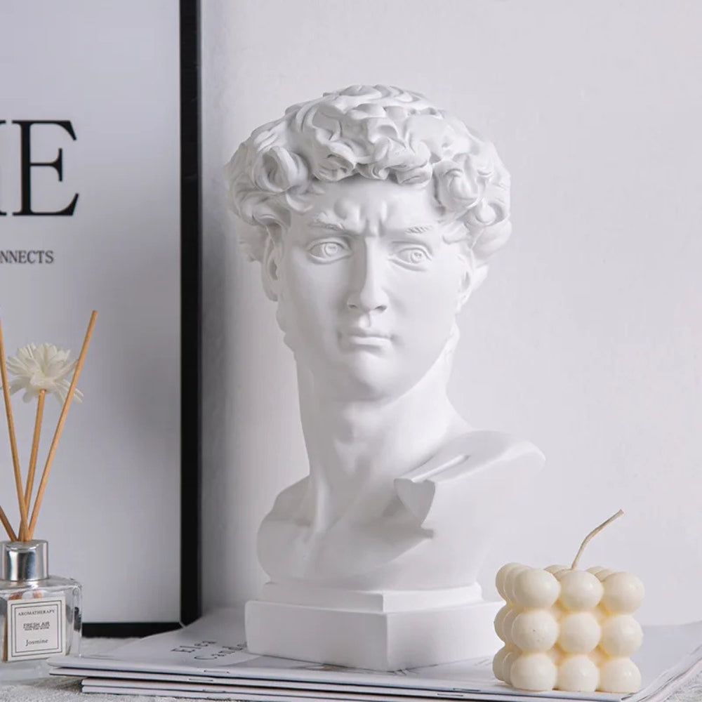 Renaissance-inspirierte David Kunstskulptur