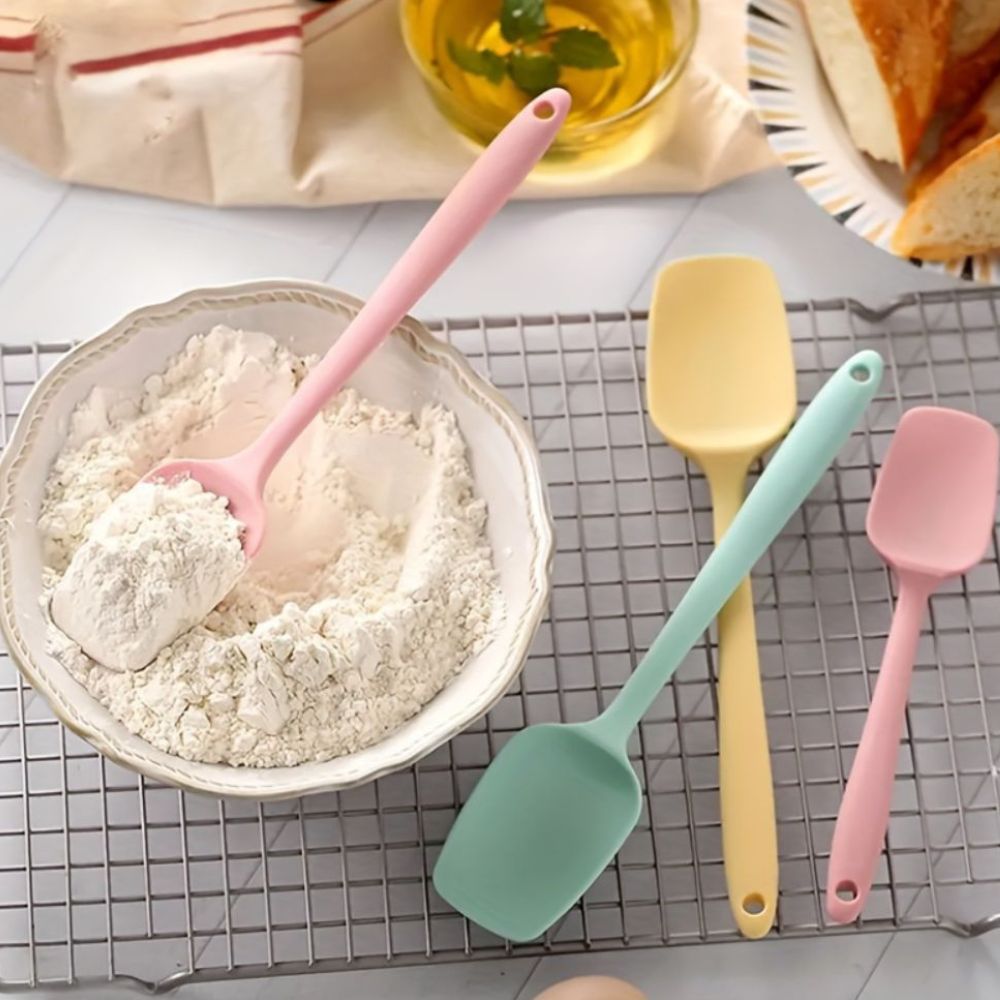 Flexibles Silikon-Spatel-Set | 6-teiliges Set
