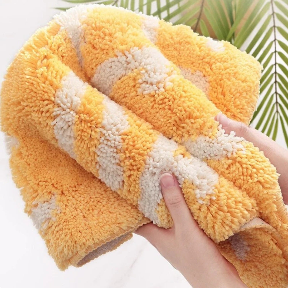 Squeeze the Day' Rutschfeste Badematte