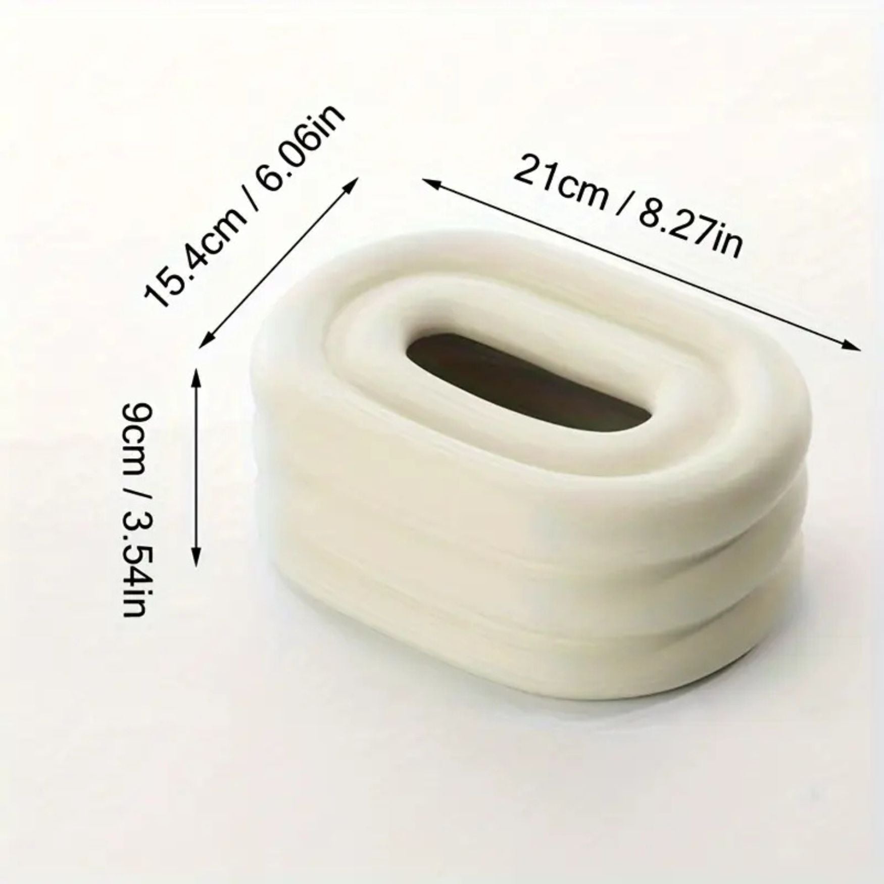 Lustre Keramischer Taschentuchhalter