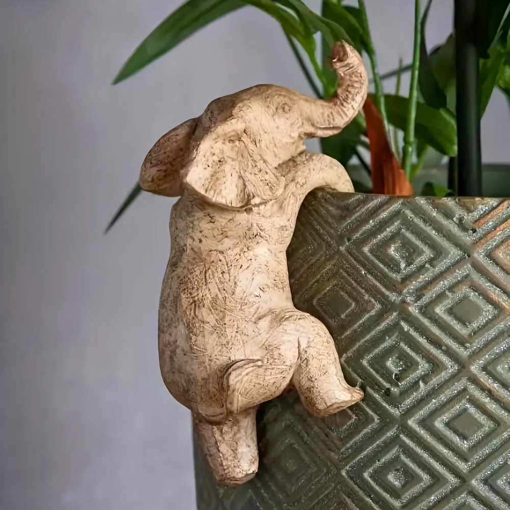 Einzigartige Elefant-Kletter-Skulptur