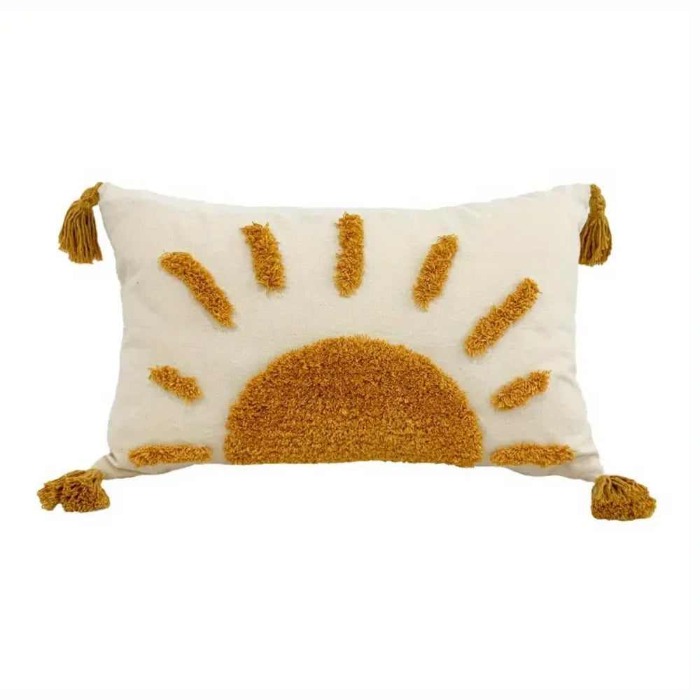 Sonnenaufgang Glück Boho Kissenbezug