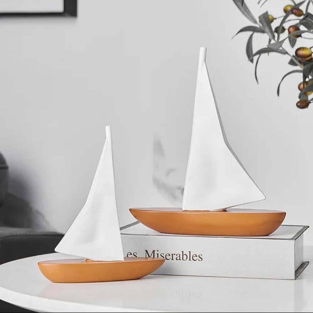 Himmlische Drift Segelboot Dekor