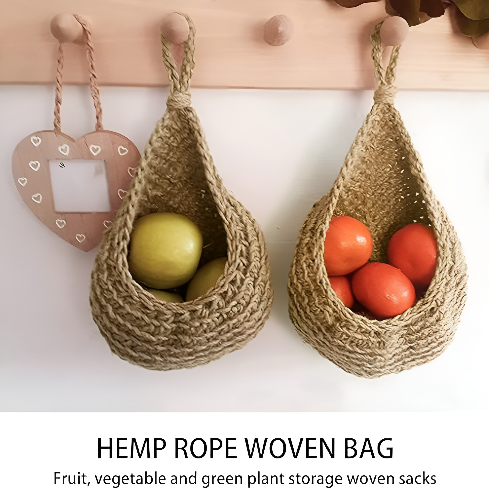 Handgefertigter Boho Hängkorb