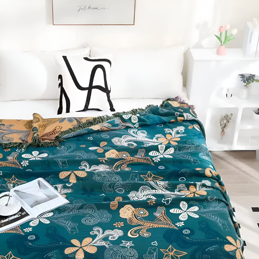 Exotische Florale Decke