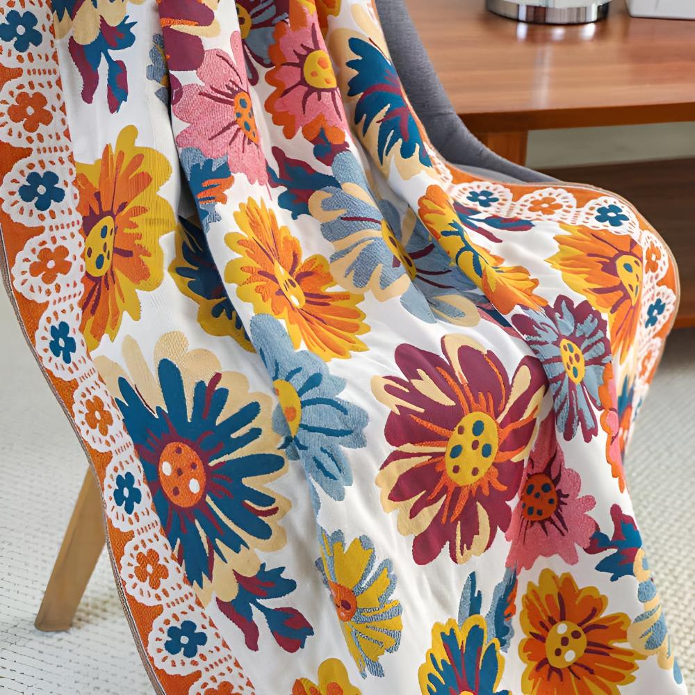 Floral Fiesta Badetuch
