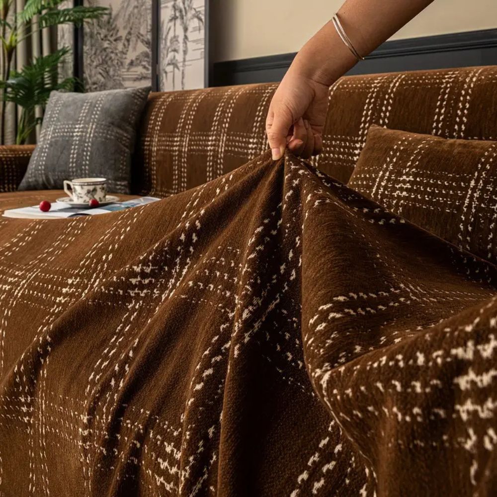 Chesterfield Plaid Sofabezug
