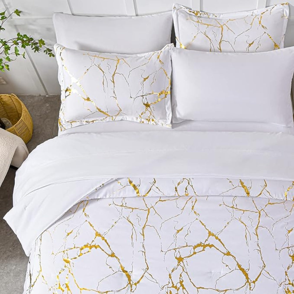 Lux Marble Premium Bettbezug Set
