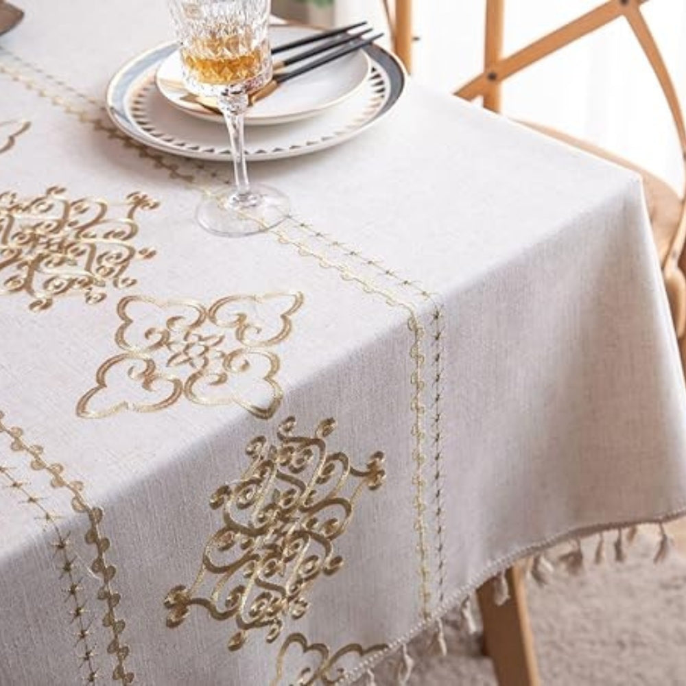 Sorella Luxe Bestickte Tischdecke
