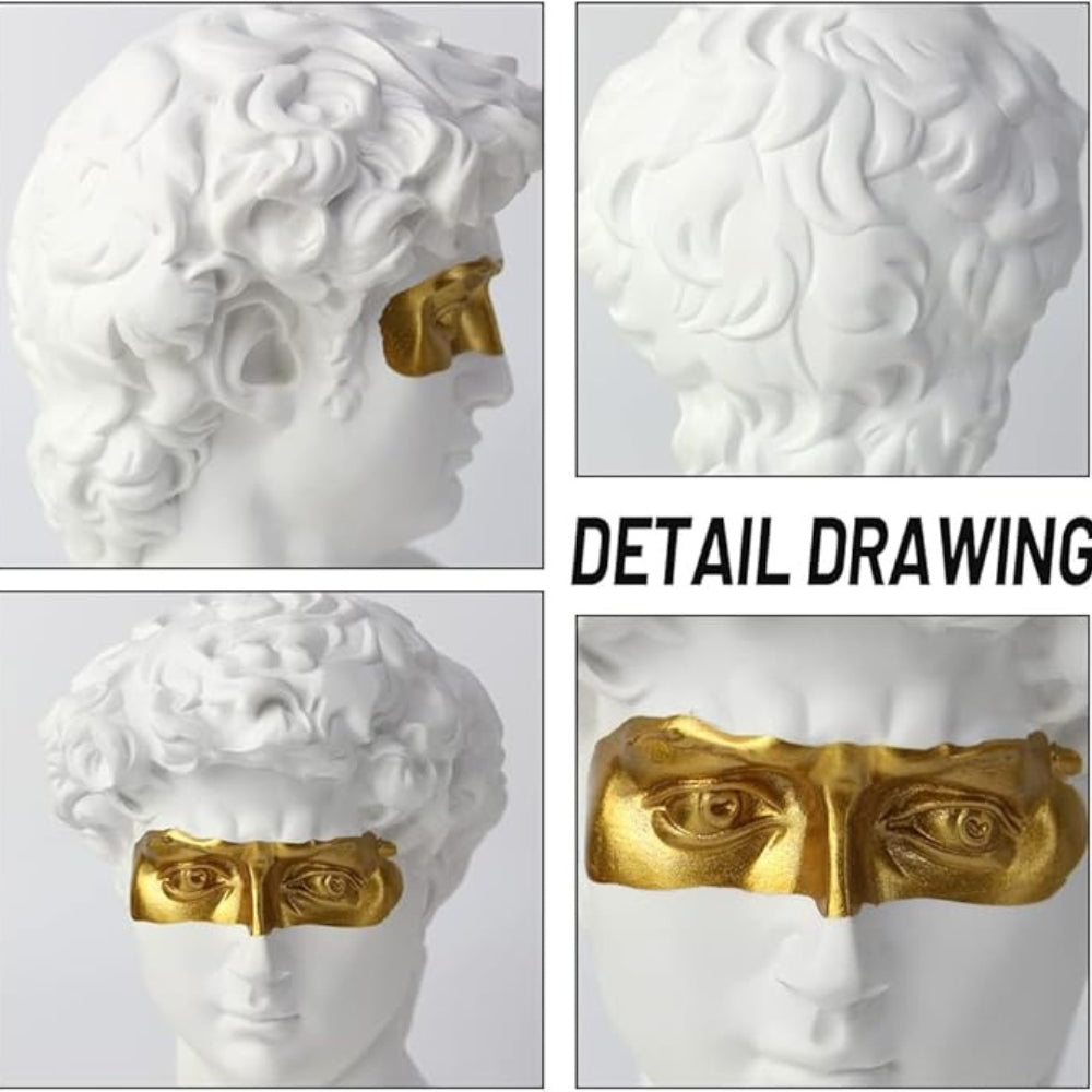 Renaissance-inspirierte David Kunstskulptur