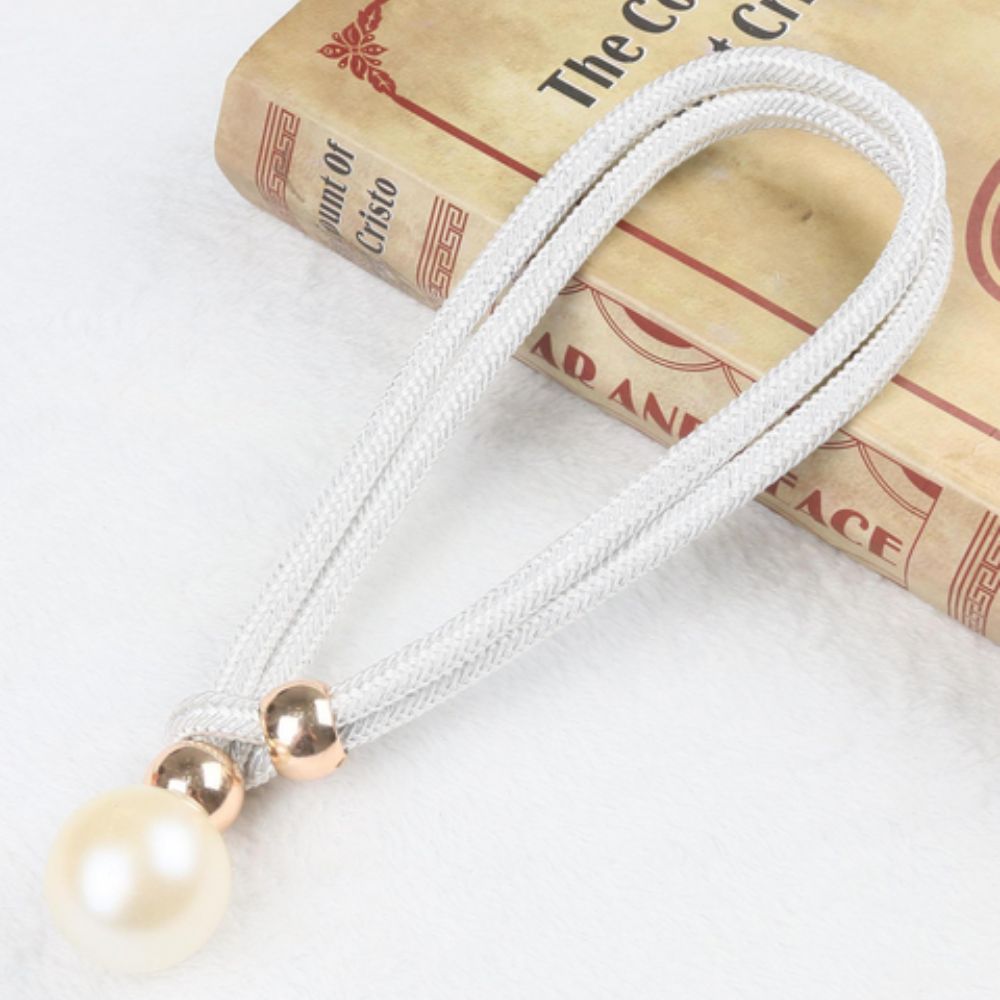 Glänzender Perlen Vorhang Halter | 2er Set