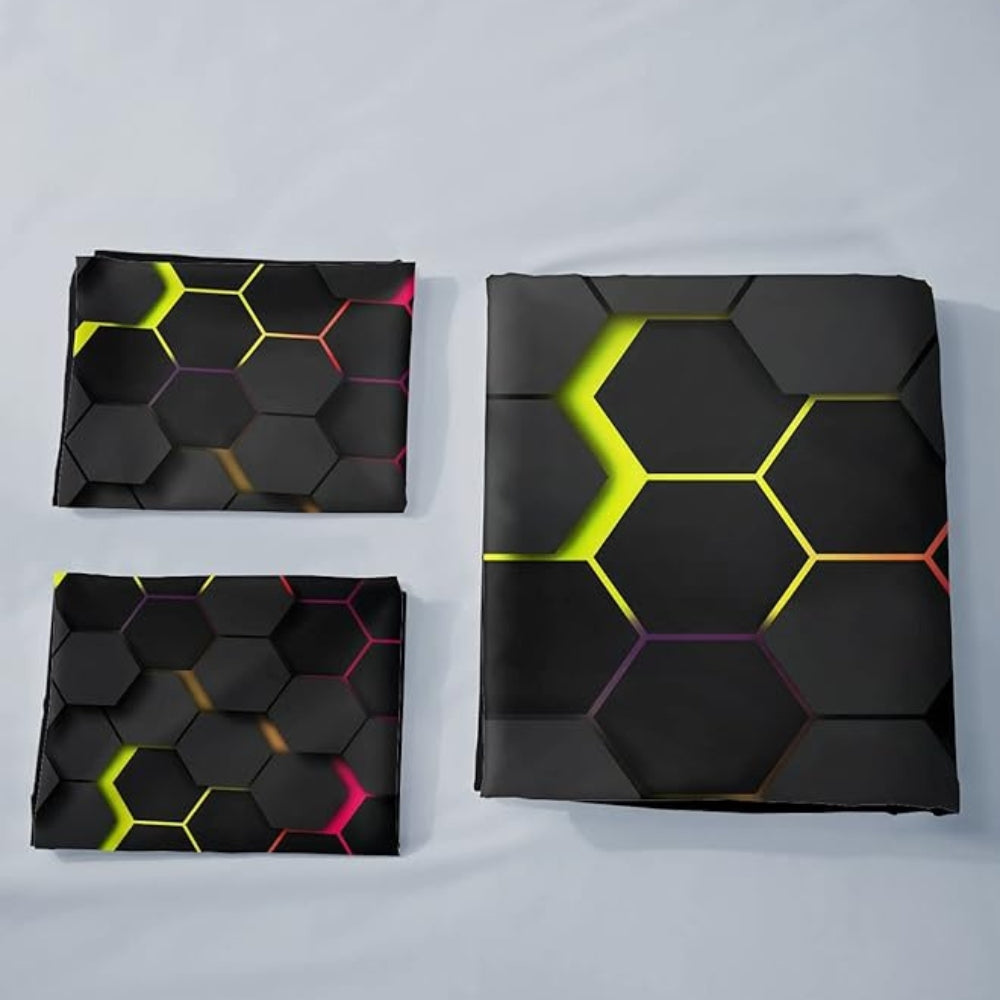 Prisma Hive | 3-teiliges Bettbezug-Set
