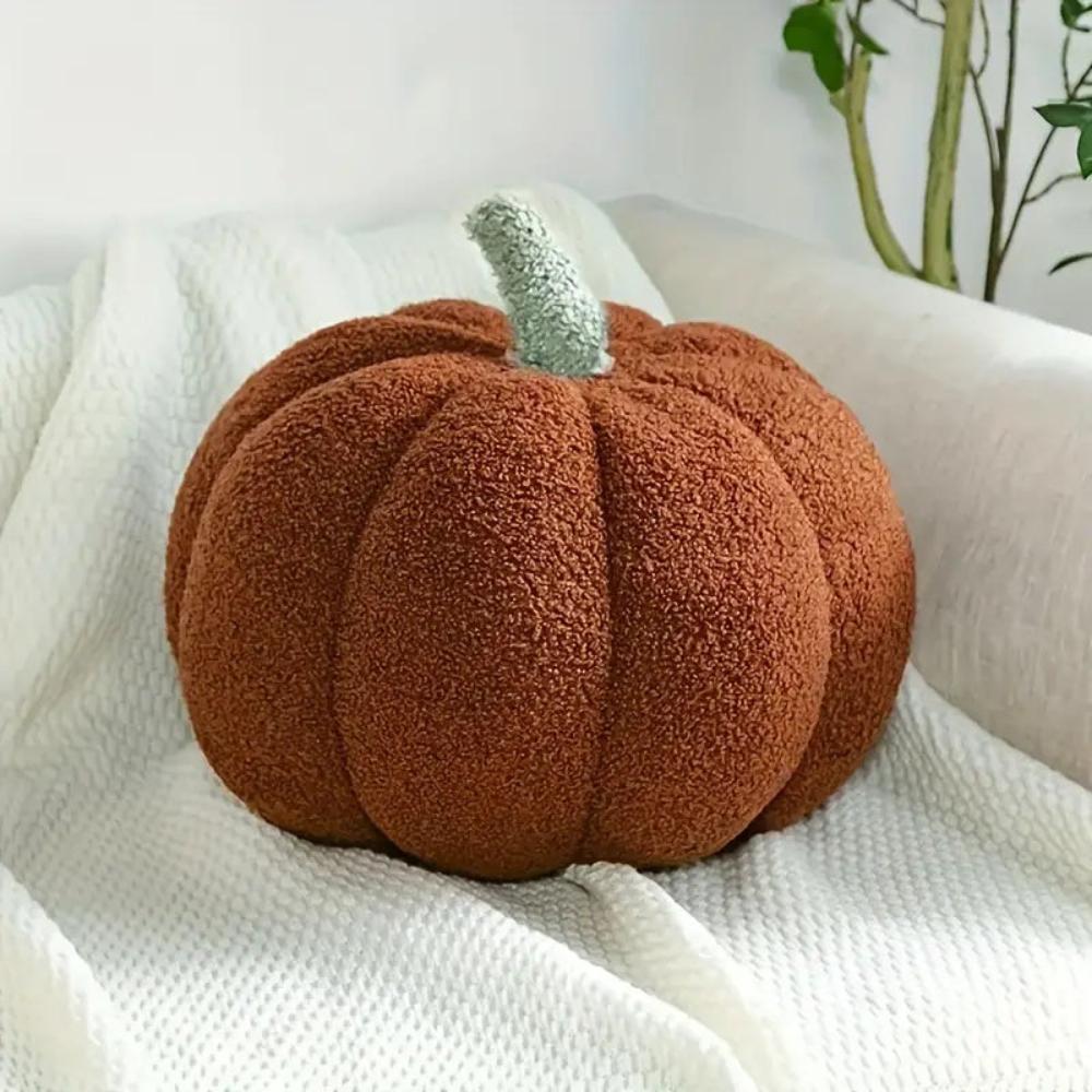 Kürbis Patch Plüschkissen