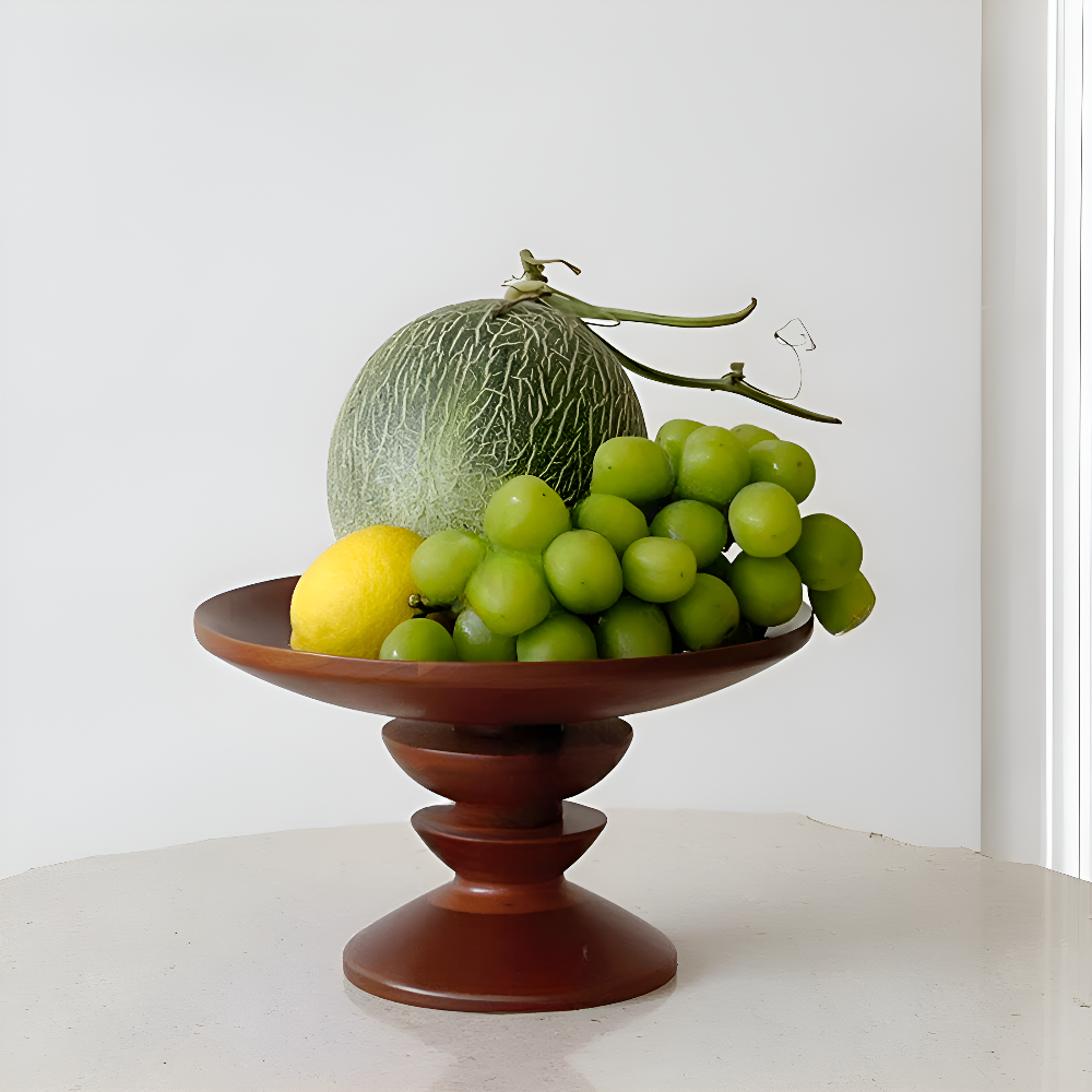 Rustikale Eleganz Fußschale