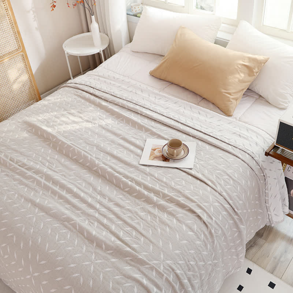 Ultimative Komfort Blatt Gaze Decke