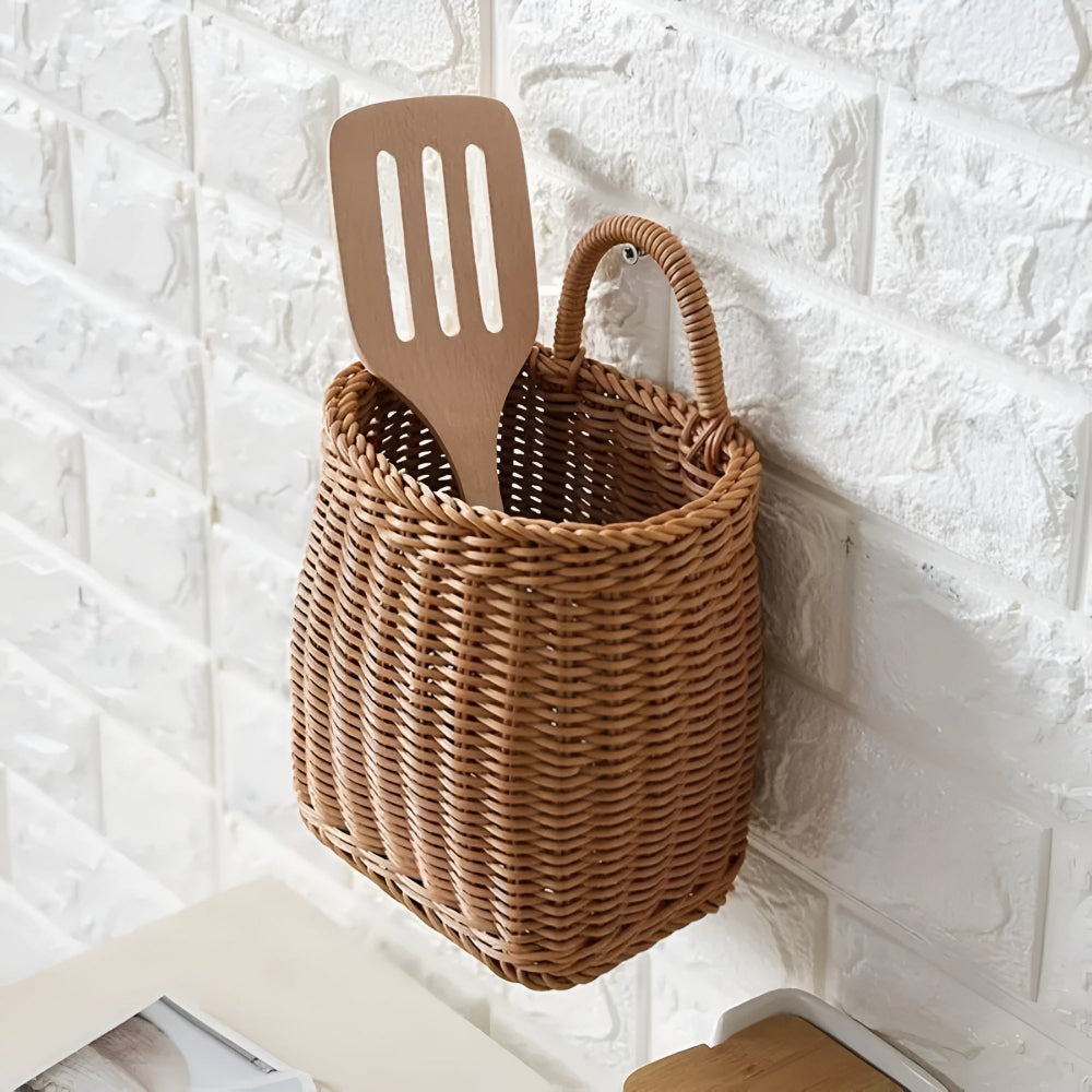 Weiden-Rattan Woven Aufbewahrungskorb