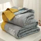 Wheatfield Dreams Wendeblanket aus Baumwolle