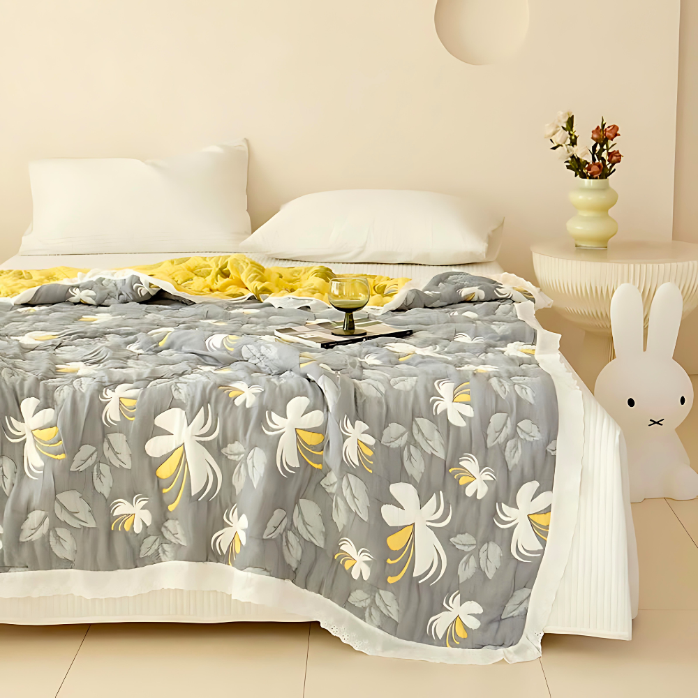 Elegante Blumensommerdecke