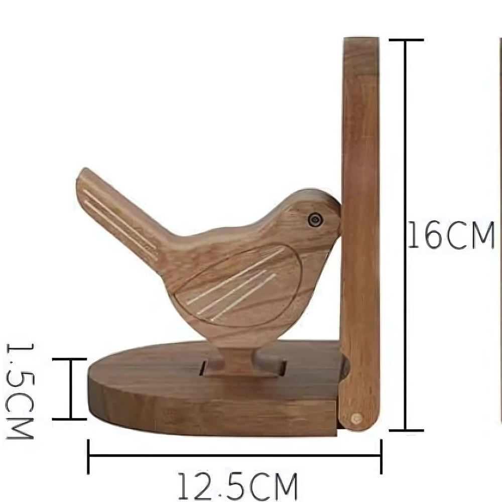 Sperlingsvogel Holz Mehrzweck Buchstützen