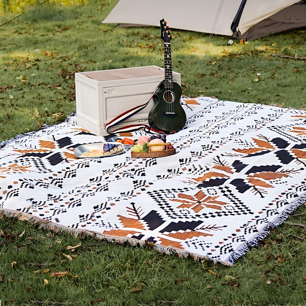 Marokkanisches Boho-Muster Picknickmatte
