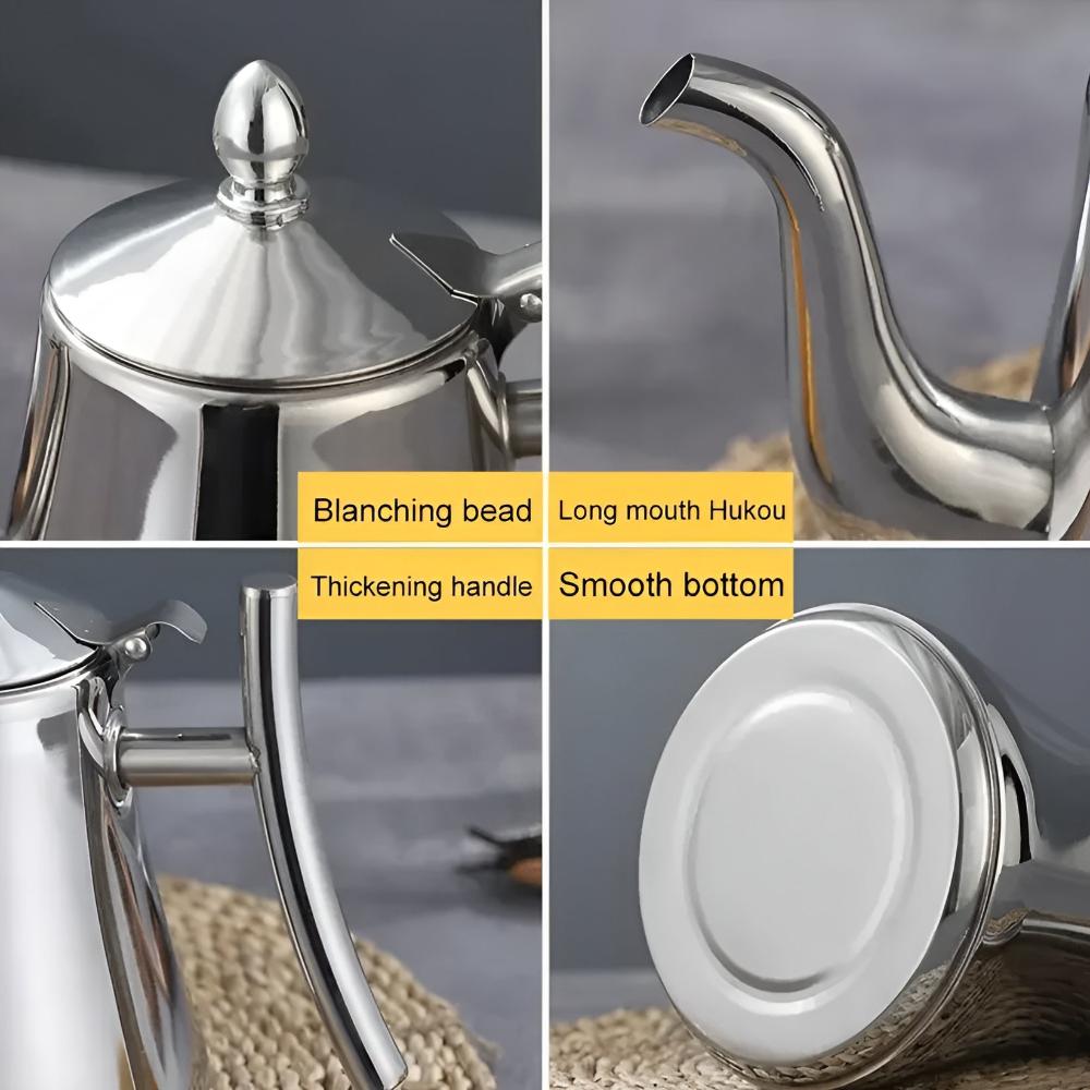 Edelstahl Wasserkocher mit integriertem Filter