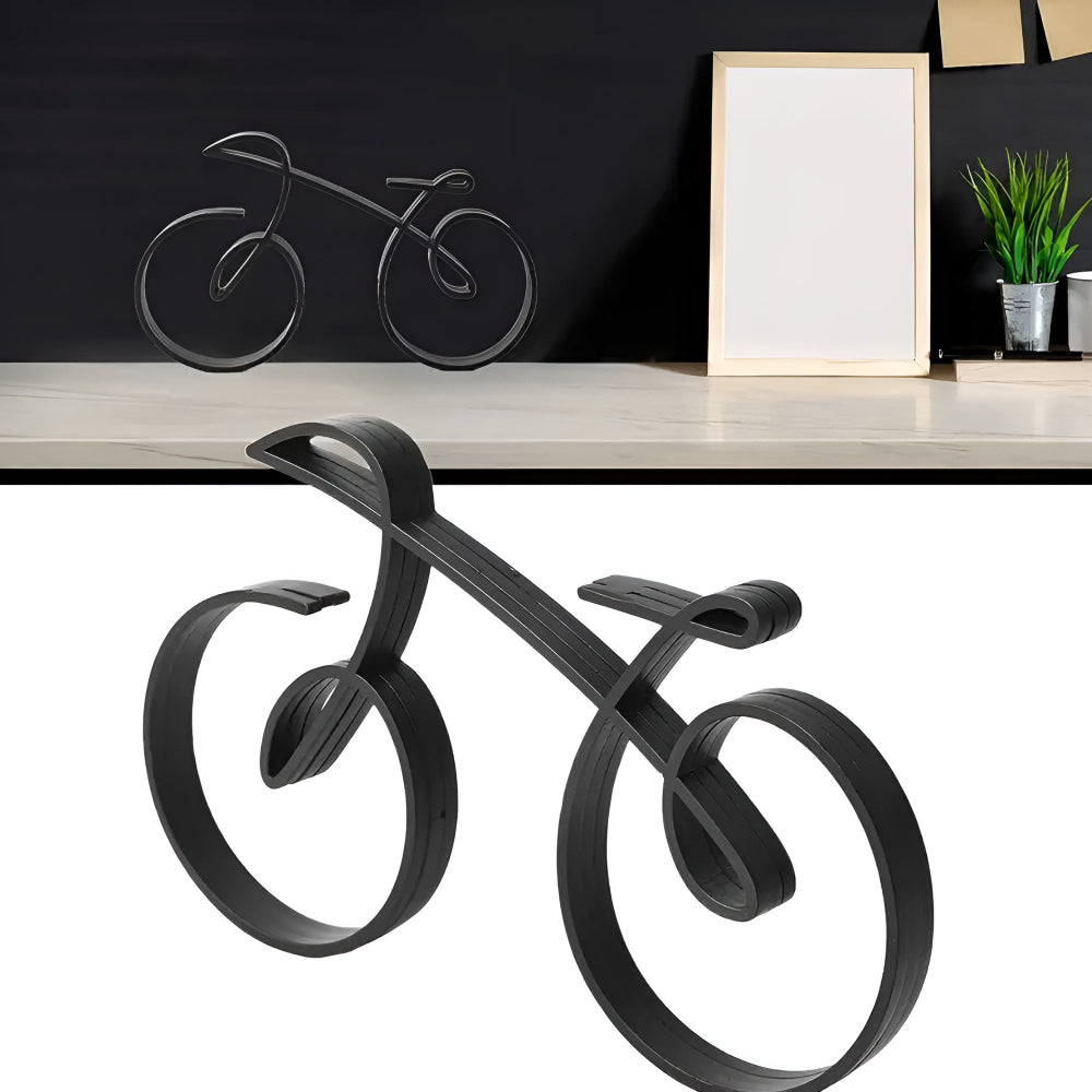 Urban Cyclist Abstrakte Dekoration