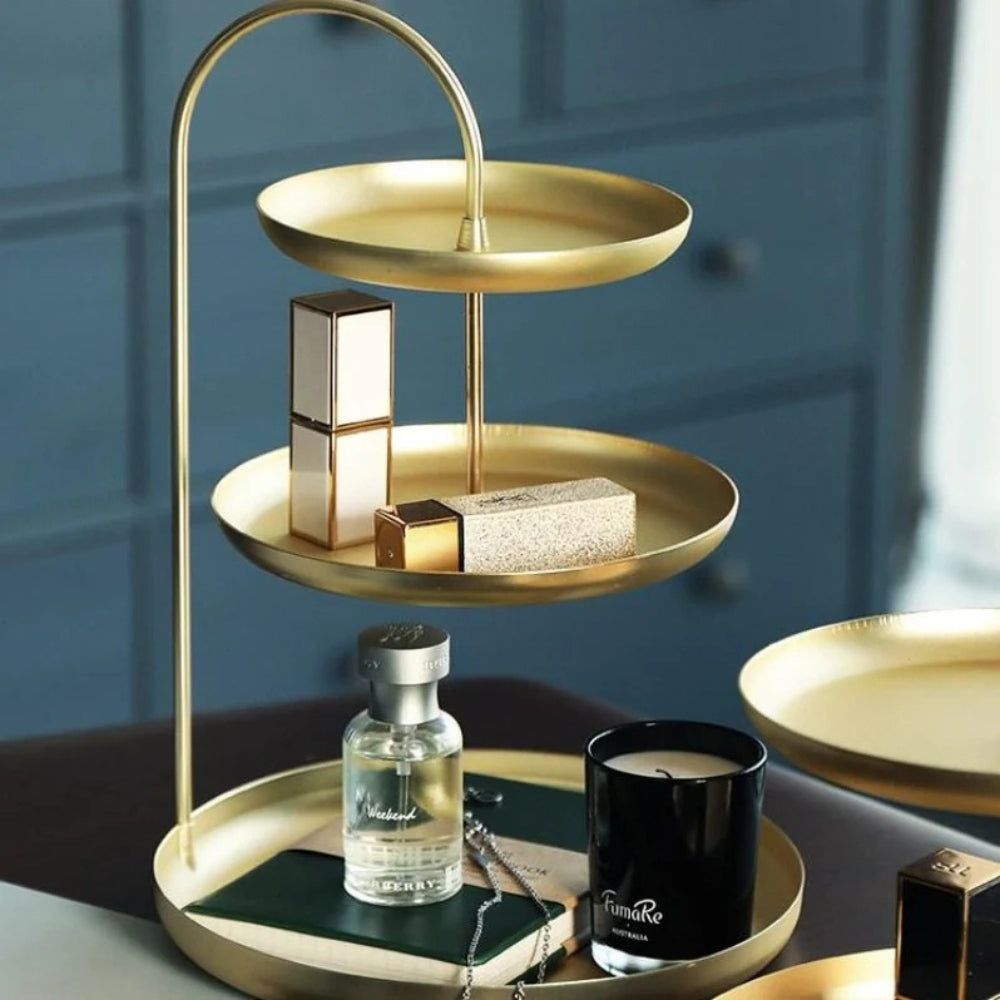 Eleganter Gold Aufbewahrungsorganizer