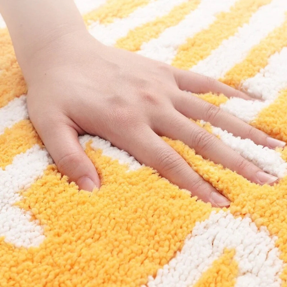 Squeeze the Day' Rutschfeste Badematte