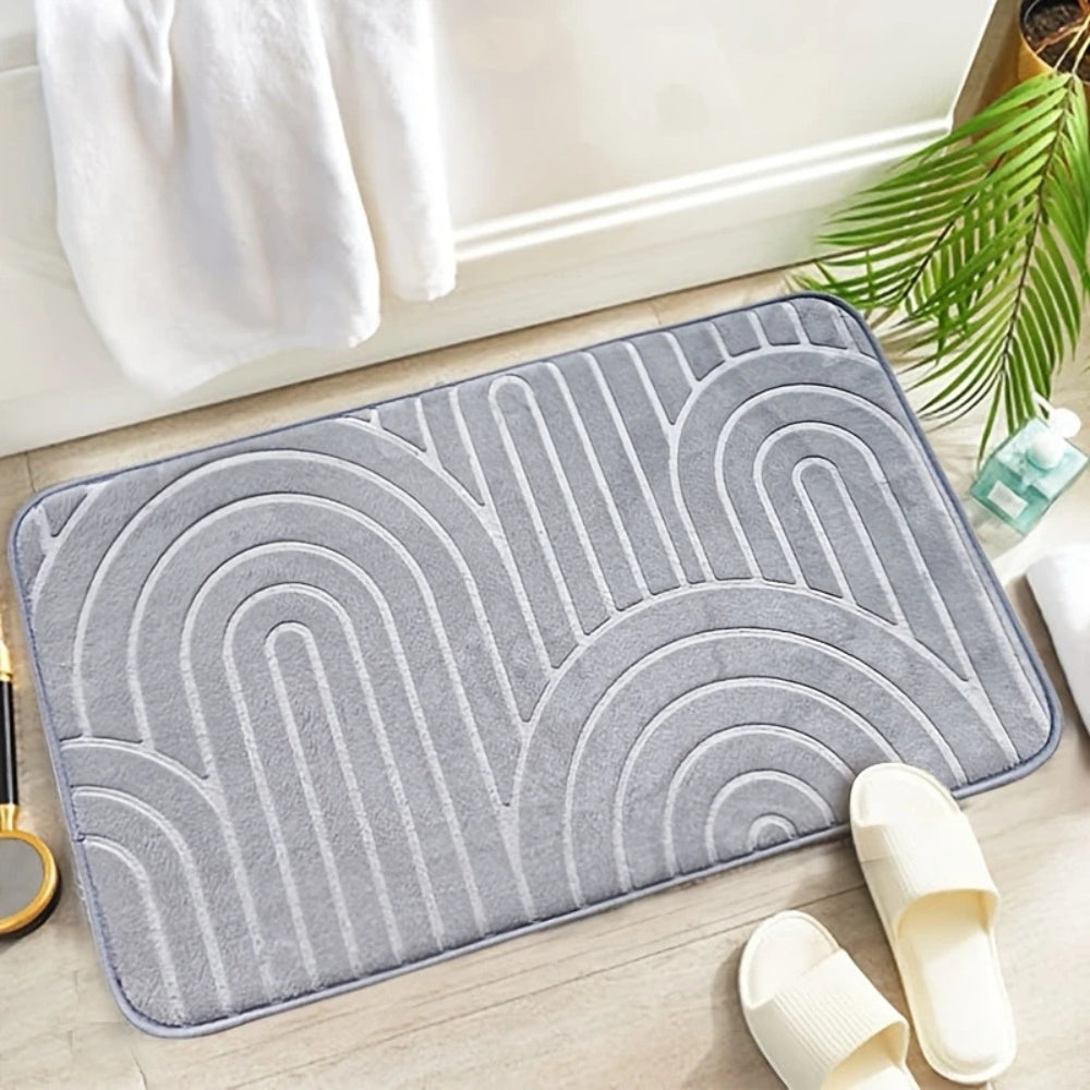 Konzentrierte Bögen Cashmere Badmatte