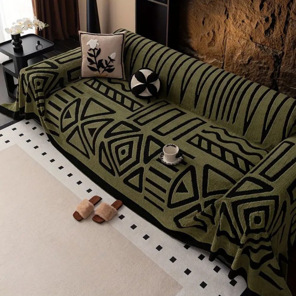 Luxuriöse Urban Maze Sofaabdeckung