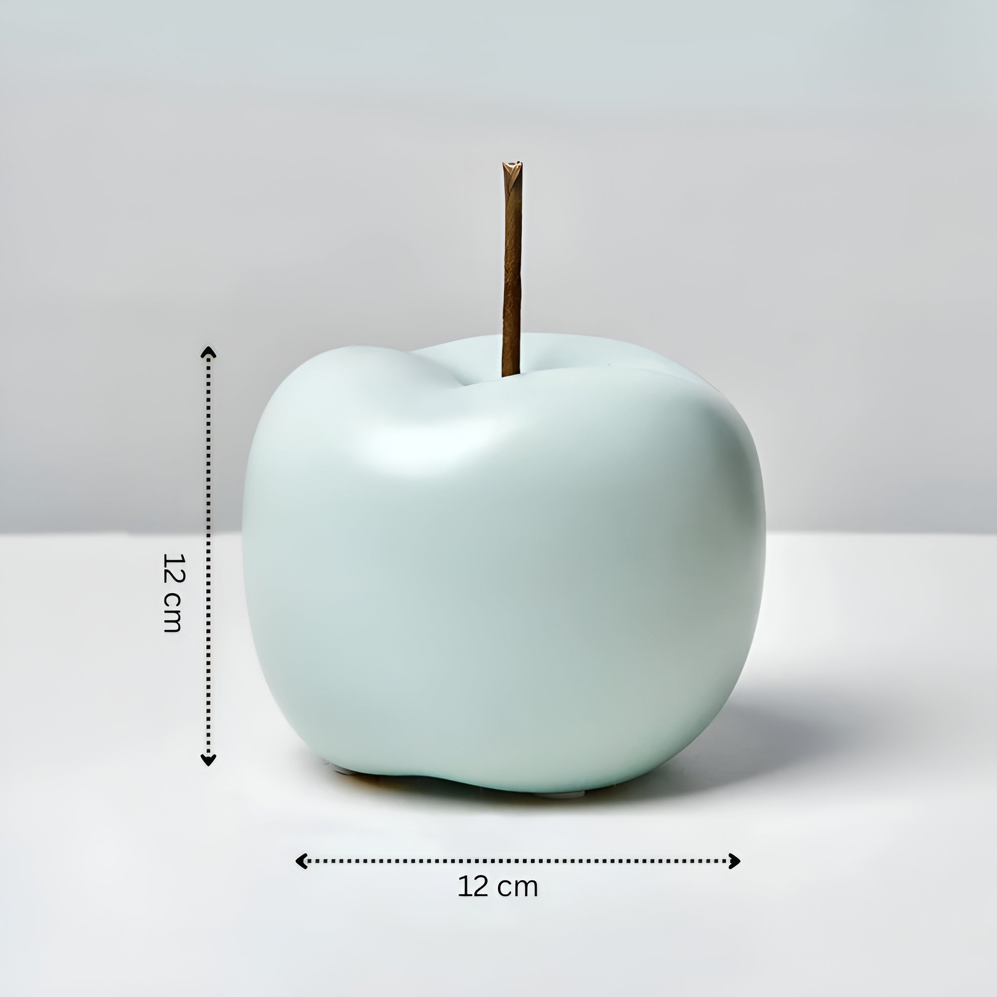Apfel Keramik Ornamente