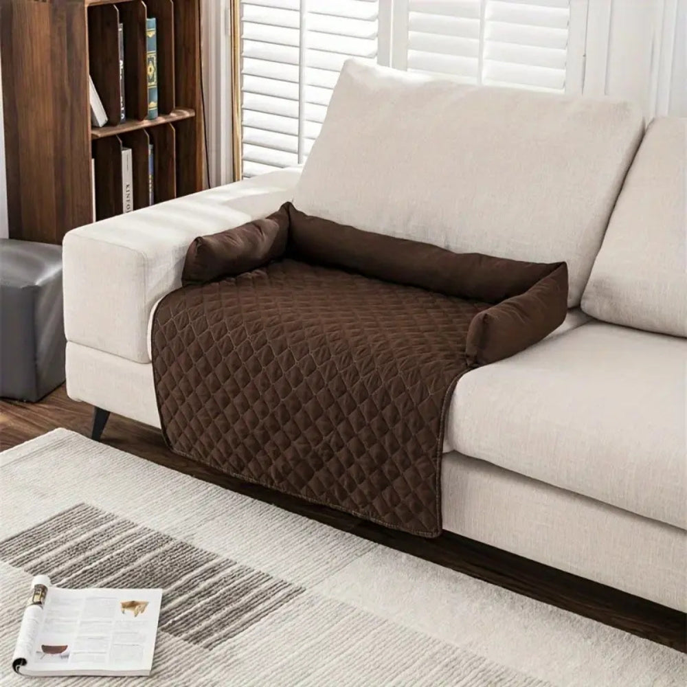 Gepolsterter, gesteppten Haustiersofa-Schutz